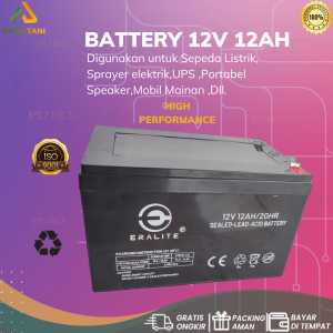Aki baterai sprayer elektrik tieying eralite sinleader 12 volt 12 ah