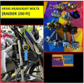 HENG Original SUZUKI RAIDER 150 FI Headlight Side bolts (2pcs). 