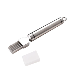 Functional Stainless Steel Scallion Durable Kitchen Shredders for Home Cooks and Professional Cooks Alike