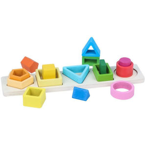 Matching Shape 5in1 Mainan Kayu Mainan Balita Wooden Toys Mainan Kayu Mainan Anak Puzzle Kayu