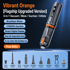 Vacuum Cleaner Wireless 17000Pa Car Cleaner Portable Mini Handheld Vacuum Cleaner Power Suction Multi-funtion