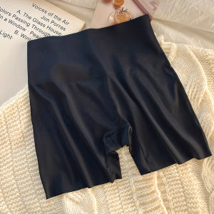 High Waist Anti-Exposure Panties Tummy-Control Peach Butt Three-In-One Underwear Tummy Control Bottoming Leggings