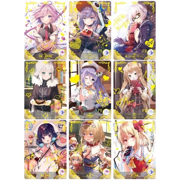 5M05·PR 净恋篇·情人节PR系列活动卡🔥Anime Waifu Collection Cards 动漫收藏卡牌（航队Collection ...