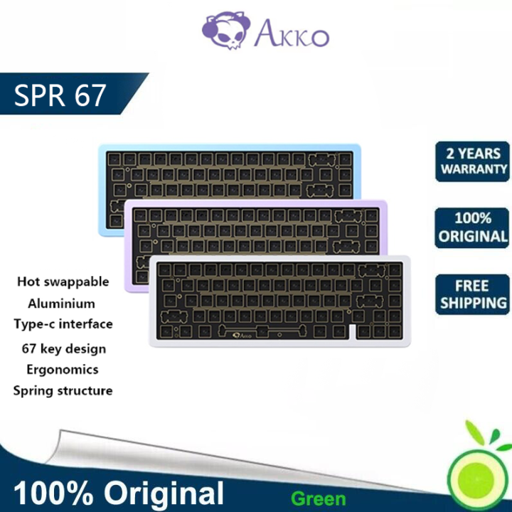 Akko SPR67 Aluminum Mechanical BareBone Keyboard Kit Spring Structure