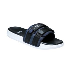 Footstep Footwear Sandal Slide Pria Wanita Stereo Grey White Sandal Slip