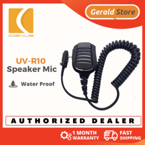 Cignus UVR10 Accessories/ Speaker mic/ Battery/ Earpiece waterproof