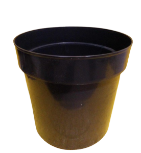 1 Piece– Premium Quality Big Black Plastic Pot (Ht. 8.5 Inches Opening 9 inches) Plus [FREE 1 Pack Cocopeat or Ipa or 1 Pc Philodendron cutting randomly picked by Seller]