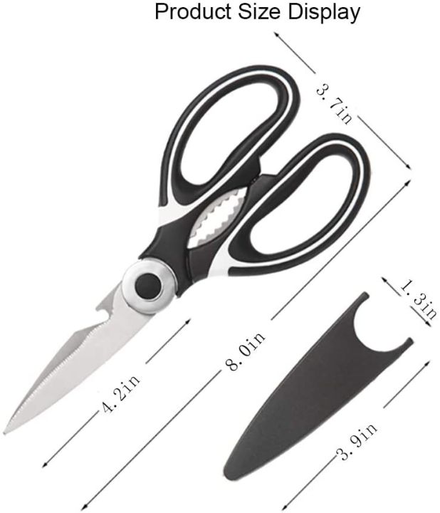 Kitchen Shear 8.5inch Ultra Sharp Premium MultiFunction Cooking
