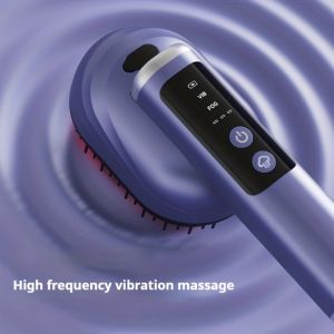 JEWELS1 Multi-Function Red Light Spray Massage Comb Anti-Frizz Large Tank Hair Care Electric Spray Hair Brush Hairdressing Combs Anti-Static 2-In-1 Misting Hair Brush Women