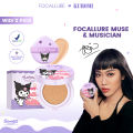 FOCALLURE X Sanrio Matte Cushion Poreless lightweight  #CakeInJoy. 