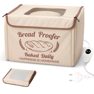 Multipurpose Dough Proofer Heating Box Bread Proofing Box Foldable Container Temperature Timer Control Proofing