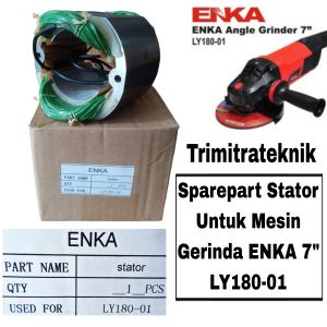 Stator Mesin Gerinda ENKA 7 Inch Sparepart Stator Untuk Mesin Gerinda Enka LY180-01