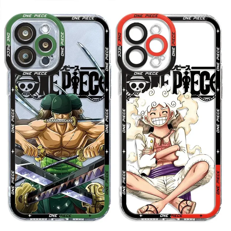 4 Confezioni Manga Character Custodia per Redmi Note 13R 5G/4G 6.79