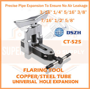 FLARING TOOLS SET For steel  tube/cooper tube  Sizes 3/16"to 5/8" 4.7-16mm CT525