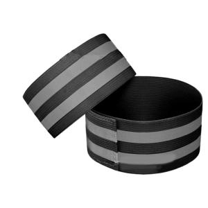 Reflective Cycling Pants Straps Bike Leg Bands Sports Night Ankle Belt Enhances Night Visibilities and Comfortable