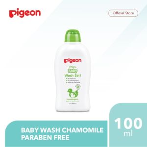 [ BISA COD ] Pigeon Baby Wash 2 in 1 100ml / chamomile / sabun mandi / shampo bayi