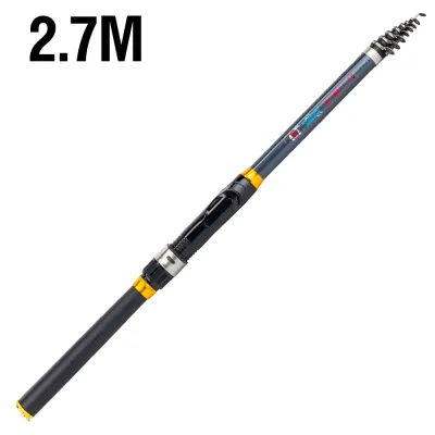 Portable 1.5M-3.0M Telescopic Fishing Rod Hard Spinning Rod Surf Rod Jigging Rod For Sea Fishing