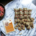 ผงทำแหนมสำเร็จรูปสูตรแหนมตุ้มจิ๋ว ผงหมักแหนม ผงทำแหนม แหนมหมู ส้มชิ้น หมูส้ม ใช้ได้กับเนื้อสัตว์ทุกชนิด สิค้าพร้อมส่ง ผงปรุงรส ทำใส้กรอกอีสานได้. 