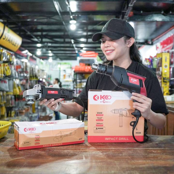 KKO by Mailtank IMPACT HAMMER DRILL + GRINDER COMBO KIT Lazada PH