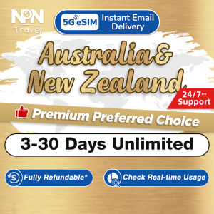 Australia & New Zealand eSIM Ultimate 3-30Days Daily 2GB/4GB/6GB/Unlimited Data  | Instant 24h Email Delivery | High Speed Travel Data Australia & New Zealand SIM Card