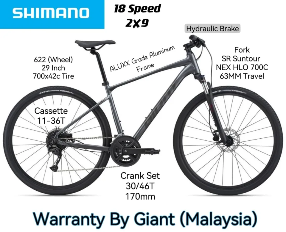 GIANT BIKE ROAM DISC (2022) Adventure bike Hybrid Bike