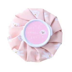 ZH248 Cartoon Ice Pack Self-filing Water Hot & Cold Dual Use Compress Reusable Home Use Fever Physical Cooling Ice Pack