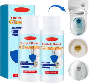 Rednow Splash Foam Toilet CleanerSplash Toilet Bowl Cleaner Foaming PowderSplash Foaming Toilet Cleaner For Toilet Squatting PansUrinalsWashbasins Toilet BowlCleaning(2pcs)