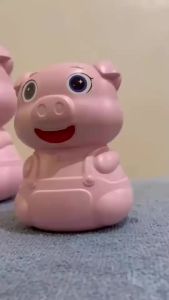 Japan Tokyoite Bear Piggy Big Coin Piggy Bank Durable for Children Saving Money Alkansya Laruan Version2 with Cute Bear Design & Removable Bottom