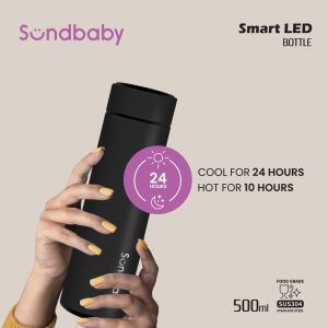 BOLDe Sundbaby Smart LED Bottle 500 ml Vacuum Flask Bottle Termos Pintar dengan Layar LED