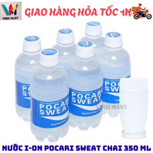 Nước khoáng i-on Pocari Sweat - 6 chai 350ml