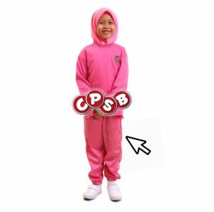 Puteri Islam Tackbottom Pink