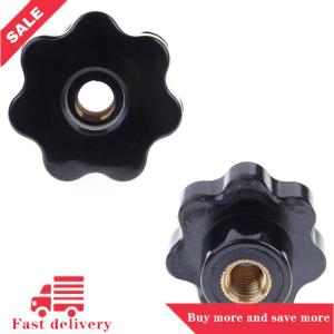 [COD] Plastic M4 M5 M6 M8 female thread seven star shaped head clamping nuts knob