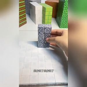 Blok Magnetik Mini 🧲 Magnetic Pixel Blocks DIY Building Toy Educational Puzzle Kids Gift Set