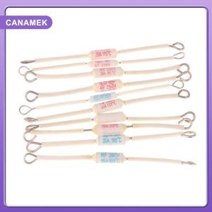 【CANAMEK】 10Pcs RF Rice Cooker Ceramic Thermal Fuse Cutoff 10A 20A 90C 125C 185C 230C