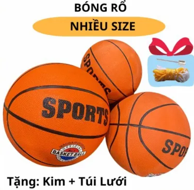 Bóng Rổ sport Số 5 Tặng Kèm Kim Bơm