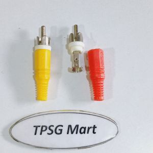 Đầu AV hàn dây (Chuẩn âm thanh AV đực) / Giá bán: 2 Cặp (4 Cái)