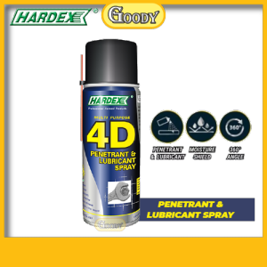 HARDEX Multi Purpose 4D Penetrant and Lubricant Spray 400ml