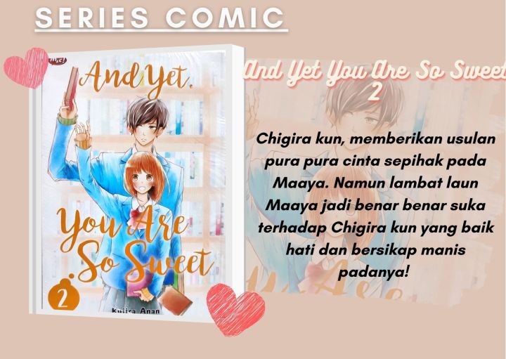 Komik Seri And Yet You Are So Sweet Vol 2 By Kujira Anan | Lazada Indonesia