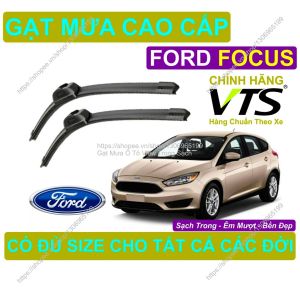 Gạt Mưa Lưỡi Silicon Kính Lái Ford Focus Cặp Gạt M.ưa Kính Lái Ford Focus Có Đủ S.ize Cho Các Đời Xe Ford Focus