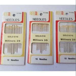 2 Pak Jarum Jahit Tangan merk Regal needles