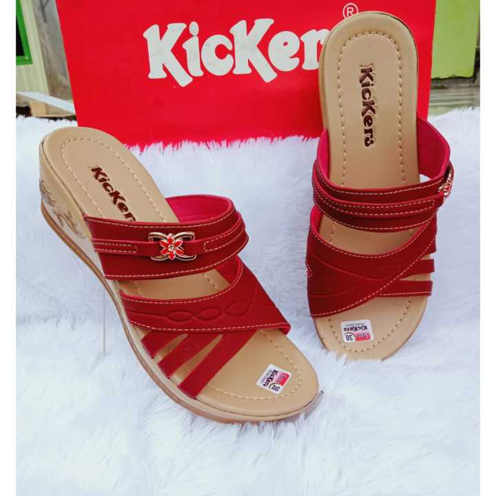 PROMO SANDAL WEDGES WANITA TERBARU HARGA MURAH MERIAH SANDAL