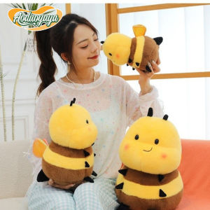 AODUOYAYA Little Bee Stuffed Toys Bed Sleep Pillow Cushions Bee Ornament Decoration Cute Doll Cure Birthday Gift for Women