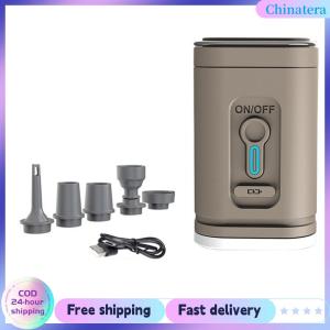 [Chinatera Flagship Store] Camping Light Mini Air Pump 100LM 3 Lighting Modes for Air Boat Swimming Ring