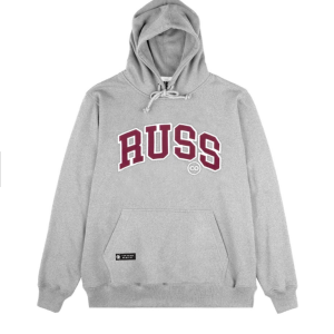 Russ Sweater Hoodie Pria Oldskull Misty ( Up To Big Size )