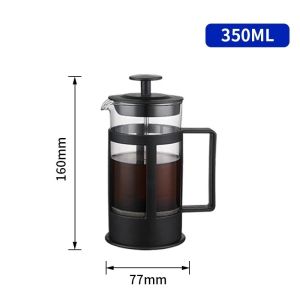 Coffee Press French Press Tea Maker French Press with Filter Espresso Press Kettle Gift Set