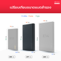 [เร่ิม 25 พ.ค. 68] Eloop E29 30000mAh แบตสำรอง ชาร์จเร็ว QC3.0 PD20W พาวเวอร์แบงค์ Quick Charging Power Bank แบตเตอรี่สำรอง พาเวอแบงค์พกพา. 