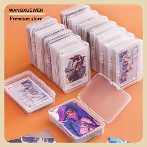 [COD] New Transparent Plastic Storage Box Photocards Small Card Storage Box Desk Organizer Box Classification Box Stationery