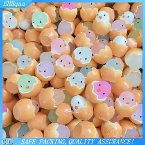 [COD] 20Pcs Easter Eggshell Chick Micro Landscape Decorations Glowing Easter Eggs Ornament Kids Novelty Toys Easter Decor DIY Gifts