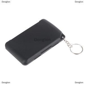 [COD] Donglon คริสตัลใสกุญแจปาล์มพลิกเครื่องคิดเลขกระเป๋ามินินักเรียนแบบพกพา