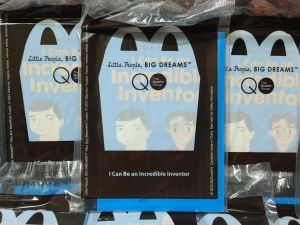 McDonalds Happy Meal Readers Book I Can Be An Incredible Inventor